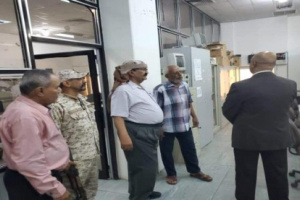مدير عام مؤسسة الاتصالات يتفقد عدداً من السنترالات بالعاصمة عدن