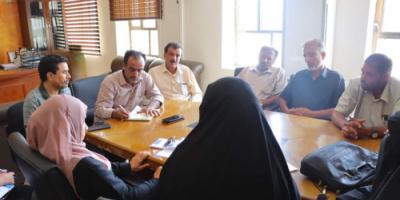 مدير عام خورمكسر  يلتقي بمدارء المدارس الحكومي في المديرية 