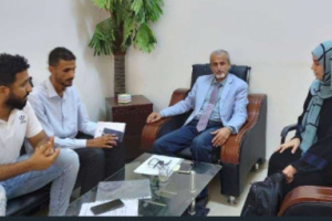 الوكيل الشبحي يلتقي ممثلين من منظمة أطباء العالم في العاصمة عدن