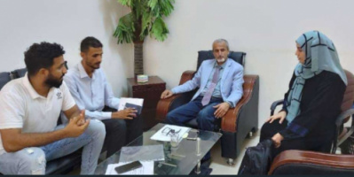 الوكيل الشبحي يلتقي ممثلين من منظمة أطباء العالم في العاصمة عدن