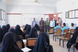 محافظ سقطرى يدشن العام الجامعي الجديد بكلية التربية