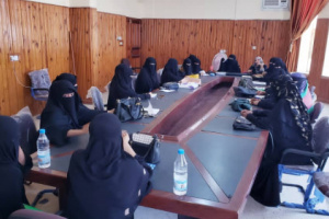 اجتماع يناقش اوضاع المرأة ودورها في اللجان المجتمعية بالبريقة