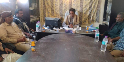 قيادة انتقالي الطلح بشبوة تلتقي مدير مكتب التربية والتعليم بالمديرية