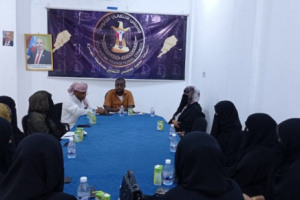 القائم بأعمال رئيس انتقالي الغيضة يلتقي قيادة المراكز النسوية بالمديرية
