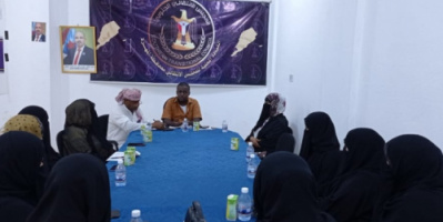 القائم بأعمال رئيس انتقالي الغيضة يلتقي قيادة المراكز النسوية بالمديرية