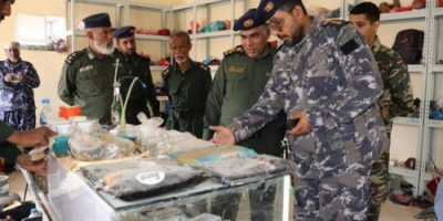 مدير شرطة ساحل حضرموت يتوعد مهربي المخدرات