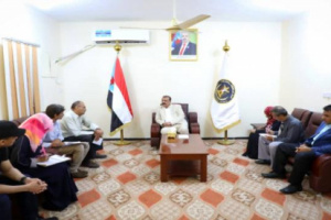 اللواء بن بريك يطّلع على تجهيزات فعالية تأبين مئوية الفقيد الكاتب نجيب اليابلي