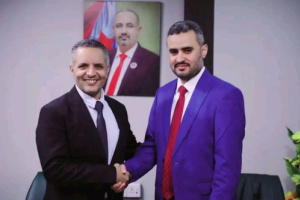 اليافعي يهنئ الشيخ بتولي رئاسة قطاع الإذاعة والتلفزيون