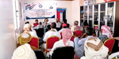 القيادة المحلية لانتقالي غيل باوزير تعقد اجتماعها الموسع للفصل الثالث للعام 2022م