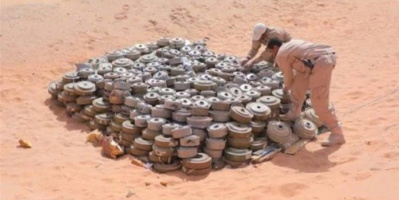 مسام ينزع 3815 لغماً وعبوة ناسفة خلال سبتمبر