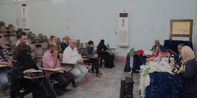 الجعدي يحضر مناقشة رسالة الدكتوراة للباحث عبده البسيسي حول العنف المدرسي في مدارس التعليم الثانوي