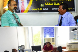سياسية واقتصادية منسقية الانتقالي تنفذان نزولاً لكلية الإعلام وإدارة البحث العلمي بجامعة عدن 