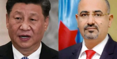 الرئيس الزُبيدي يهنئ الرئيس الصيني باليوم الوطني لبلاده