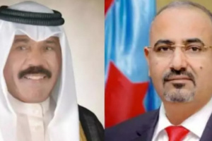 الرئيس الزُبيدي يهنئ أمير الكويت بذكرى توليه الحكم