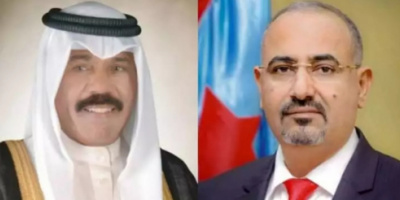 الرئيس الزُبيدي يهنئ أمير الكويت بذكرى توليه الحكم