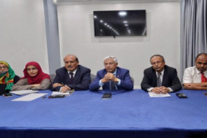 فريق الحوار الوطني الجنوبي الداخلي يلتقي وفداً من المعهد الديمقراطي الأمريكي