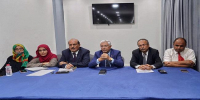 فريق الحوار الوطني الجنوبي الداخلي يلتقي وفداً من المعهد الديمقراطي الأمريكي