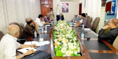 الوزير حُميد يطّلع على تنفيذ مشاريع الهيئة والبرنامج السعودي للتنمية بمطار عدن