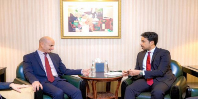 الغيثي يبحث مع السفير الفرنسي المستجدات السياسية والاقتصادية