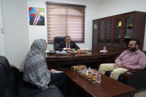 الدكتور الخُبجي يطلع على أنشطة بعثة منظمة أطباء بلاحدود الفرنسية في الجنوب