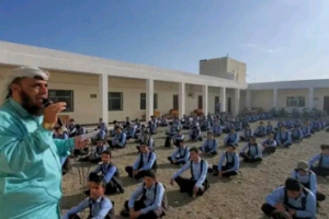 دائرة الفكر والإرشاد بانتقالي الضالع تقيم محاضرة توعوية لطلاب ثانوية النموذجية