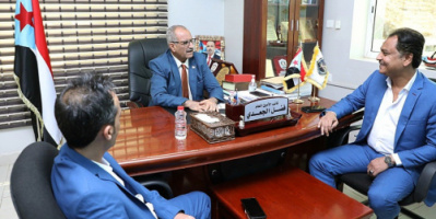 الجعدي يناقش مع باعوم تنسيق الجهود وتعزيز النشاط المشترك