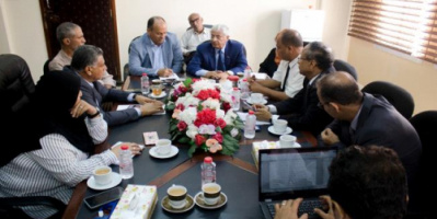 فريق الحوار الجنوبي يلتقي عدداً من قيادات حزب المؤتمر الشعبي العام الجنوبي 