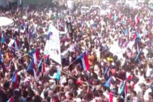 احتشاد كبير عشية ذكرى النصر المبين