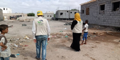 مركز " رؤى " للدراسات يزور محمية خور بئر أحمد ومملاح الفارسي في البريقة بعدن