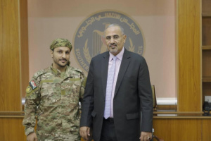 القائد أوسان الشاعري يهنئ القيادة السياسية بحلوب ذكرى 14 من أكتوبر 