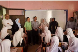 المحامية نيران سوقي تطلع على أوضاع مدرسة الطويلة الأساسية للبنات بصيرة