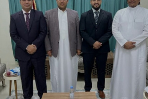 فريق الحوار الوطني الجنوبي الخارجي يلتقي الدكتور عبدالله العليمي