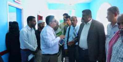 تدشين فعاليات المخيم الجراحي للعيون بمستشفى شبوة العام