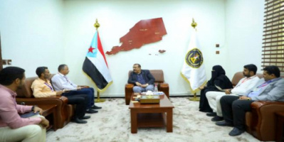 اللواء بن بريك يلتقي ممثلي لجنة التأسيس للجمعية الوطنية لطب الطوارئ والكوارث