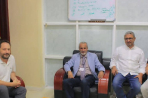 الوكيل الشبحي يلتقي باللجنة الدولية للصليب الاحمر بالعاصمة عدن 