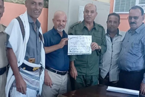 اللجان المجتمعية تكرم قيادة شرطة الشعب بالبريقة نظير جهودهم في ضبط الأمن 