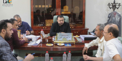 وزير الاشغال العامة والطرق يجتمع بقيادة صندوق صيانة الطرق والجسور