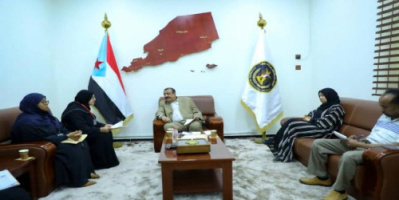 اللواء بن بريك يشيد بجهود جمعية أطفال عدن للتوحد
