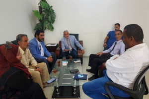  الشبحي يلتقي أعضاء المفوضيه الجنوبية المستقلة لمكافحة الفساد