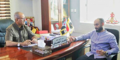 أمانة الانتقالي تبحث الأوضاع الخدمية في مديرية صيرة