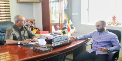نائب الأمين العام يلتقي مدير عام مديرية صيرة
