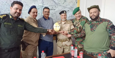  مدير المنصورة يكرم شرطة القاهرة تقديرا لجهودهم بضبط العديد من القضايا