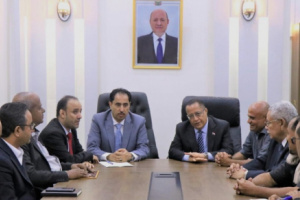 الخُبجي يلتقي البكري ويستعرض معه القضايا المتعلقة بالجانب الرياضي والشبابي
