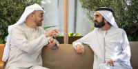 رئيس الإمارات يلتقي الشيخ محمد بن راشد في دبي