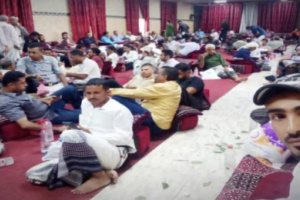رئيس انتقالي الضالع يؤدي واجب العزاء لأسرة العميد يحيى عمر عسكر بالعاصمة عدن