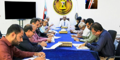 أمانة الانتقالي تناقش أنشطة دائرتي حقوق الإنسان والإعلامية