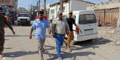 مدير عام الشيخ عثمان يدشن مشروع تقوية المياه لحي الروس بالممدارة