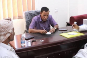 نائب رئيس تنفيذية انتقالي المهرة يلتقي رئيس اللجنة التحضيرية لنقابة عمال الجنوب بالمحافظة