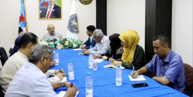 القائم بأعمال رئيس انتقالي العاصمة عدن يلتقي إدارية تحضيرية مؤتمر الصحفيين الجنوبيين