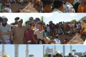 تشييع الفقيد منير محفوظ مدير شؤون الضباط في أمن العاصمة عدن الى مثواه الأخير 